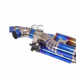 Système d'échappement Valvetronic Catback en titane pour <span class=keywords><strong>Porsche</strong></span> <span class=keywords><strong>911</strong></span> 991.2 Turbo S 3.8T, son de course, ultra léger, ajustement parfait à <span class=keywords><strong>100</strong></span>% - Product Image 3