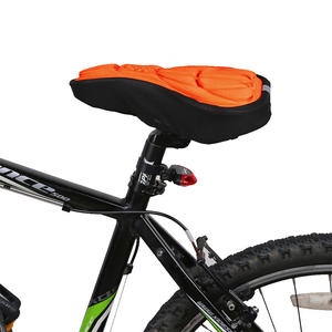 Funda Suave <span class=keywords><strong>para</strong></span> Sillín de <span class=keywords><strong>Bicicleta</strong></span> con Cojín Acolchado Transpirable y Antideslizante a Juego - Product Image 6