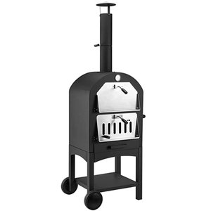 <span class=keywords><strong>Four</strong></span> de boulangerie-<span class=keywords><strong>Pizza</strong></span> Commercial extérieur à <span class=keywords><strong>bois</strong></span> de 13 pouces à Double couche - Product Image 2