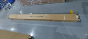 Nouvel écran de projection motorisé Fresnel en PVC 4K de 84 pouces 16:9 ALR, écran de projection électrique à levage au sol, écran de projection portable - Product Image 6