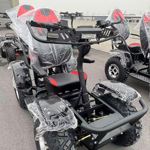 Scooter d'aventure tout-terrain à double siège, puissant et stable, nouveau design 2024, modèle économique HD4 entièrement électrique - Product Image 1