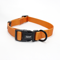 Anpassbare umwelt freundliche weiche Bambus reflektierende Nylon Hunde halsband Made China personal isierte Tier Haustier Halsbänder Leinen Geschirre