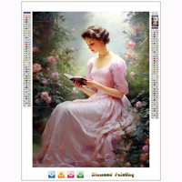 G-46 personnalisé bricolage 5D diamant Art peinture rétro décor à la maison Portrait imprimé diamant peinture Kit