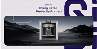 Imprimante 3D professionnelle QIDI PLUS 4 pour plastiques techniques |   Entièrement fermé et auto-calibrant