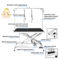 Table de toilettage pour chien mobile électrique EUR PET Shernbao FT-808