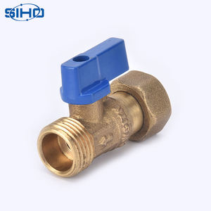 Robinet à bille en laiton <span class=keywords><strong>Siho</strong></span>, type droit, pression moyenne pour l'eau, raccord fileté 1/4 4, commande manuelle -20 100 OEM - Product Image 5