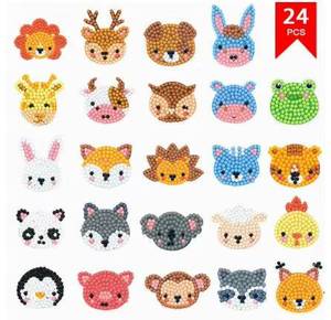 Nouveau design, autocollant DIY, jouet créatif pour enfants, kits de peinture diamant, peinture diamant complète, cadeaux d'art de peinture diamant - Product Image 2