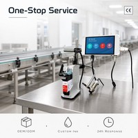 Imprimante jet d'encre thermique TIJ 12,7 mm 300 DPI, codeur automatique de date et de lot pour sacs en plastique, cartons, OEM