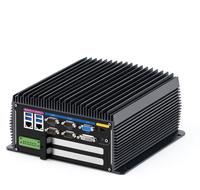 CANGHAN EBOX-3000H-S Contrôleur de boîtier industriel extensible Intel 12e/13e/14e génération H610 2*GbE LAN 6*COM RS485 PCI/PCIe DC12-24V