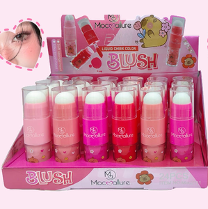 Maquillaje multicolor Ligeramente Tipsy Pink <span class=keywords><strong>Blush</strong></span> Textura suave Bright up Cheek Glossy Liquid <span class=keywords><strong>Blush</strong></span> - Product Image 2