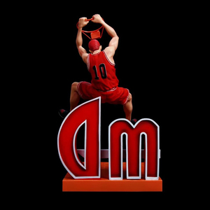 ของเล่นเรซิ่น PVC แอคชั่นและของเล่นคุณภาพสูง38ซม.,เซียงเป่ยเสือห้าตัวส่งกำลังไปข้างหน้าสแลมดังค์ตัวเลขอนิเมะ <span class=keywords><strong>Sakuragi</strong></span> <span class=keywords><strong>Hanamichi</strong></span> - Product Image 3