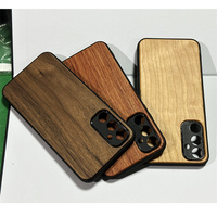 Produits tendance nouveautés coque de téléphone gravée en bois antichoc pour samsung A14 A34 A54 5G