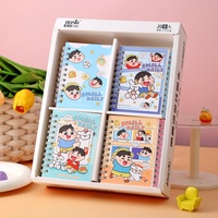 Großhandel A7 Mini Spiralblock Comic-Jungen Cartoon Liniertes Taschennotizbuch 80 Blatt 80g/m² Kawaii Schreibwaren für Kinder und Schüler