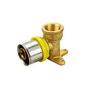 TUBOMART OEM TH kuningan fiting tekan Multilayer Pipa Pex pas untuk Pipa Pex Al Pex - Product Image 3