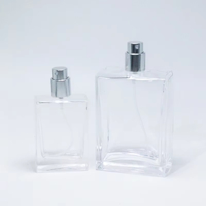 30ml 50ml 100ml Fragrance Rectangle Vintage Square Spray 50 ml 100 ml Empty Glass Perfume <b>Bottles</b> With Wooden Cap - Product Image 6