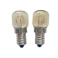 Ampoule de four à micro-ondes 15W 25W 120V 220V E12 E14 Petite ampoule à vis pour voyant lumineux T22 T25 ST26