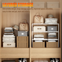 2025 Hot Sale Einfache Installation Kostenlose Montage Lager regal Eisen Schrank fach Regal Weiß Pp Tisch Straoge Küchen regal