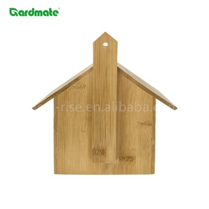 Nuevo Juego <span class=keywords><strong>de</strong></span> 2 Nidos Modernos para Pájaros, Casetas Colgantes <span class=keywords><strong>de</strong></span> <span class=keywords><strong>Madera</strong></span> <span class=keywords><strong>de</strong></span> Abeto para Jardín, Patio, Parque - Product Image 4