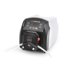 Pompe péristaltique Ref BT101S à débit constant, régulation de vitesse, pour transfert de solutions en laboratoire, dosage, auto-amorçante, avec tuyau - Product Image 1