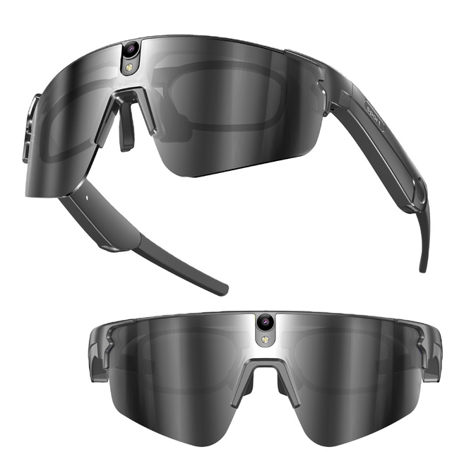 Smart Glasses with Bluetooth Calling Six-axis Gyroscope for Image Stabilization and Video Recording