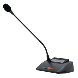 Thinuna VA-350C Full Digital Discussion Audio Conference System Gooseneck Chairman/Delegate Microphone Unit (Video Tracking)