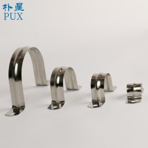 Topfix vendita diretta a caldo placcato in zinco tipo U morsetto a morsetto con due fori a forma di U morsetto a sella doppio foro - Product Image 5