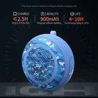 Cyboriss T101 IPX7 speaker Bluetooth, pengeras suara Mini portabel IPX7 mengambang berenang, mikrofon bawaan