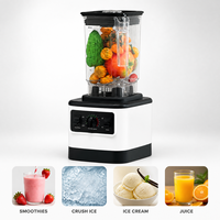 Lohas Commerciële Sapblender, Heavy Duty, Hoge Snelheid, Elektrische Keukenmachine, Restaurant, Café, Vers Fruit, Voedselverwerking