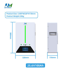 بطارية ليثيوم أيون شمسية JM بقدرة 2.5 كيلوواط وعمر 8000 دورة وضمان 10 سنوات، بطارية ليثيوم فوسفات حديد 5 كيلوواط ساعة 24 فولت 100 أمبير ساعة لتخزين الطاقة المنزلية - Product Image 6