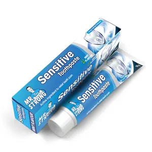 Adults used best sensitive toothpaste with customized packing