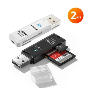 USB 3.0 SDHC TF อะแดปเตอร์หน่วยควา<span class=keywords><strong>ม</strong></span>จำสำหรับพีซีแล็ปท็อปกล้องมาก - Product Image 1