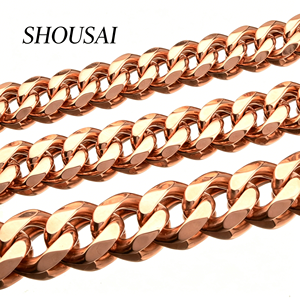 Collana da Uomo in Acciaio Inossidabile Placcato Oro Rosa 19mm, Stile Hip Hop Street, Vendita all'Ingrosso - Product Image 3