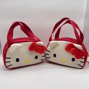 새로운 키티 캔버스 가방 만화 핸드백 2025 귀여운 멜로디 수납 가방 만화 캔버스 가방 제조업체 - Product Image 1