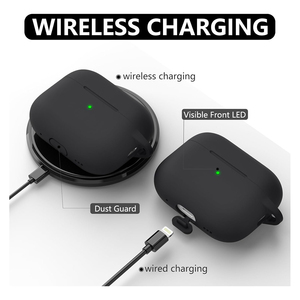 2024ครอบสำหรับ <span class=keywords><strong>airpods</strong></span> 4พร้อมชุดทำความสะอาดเคสป้องกันซิลิโคนนิ่มสำหรับ Apple <span class=keywords><strong>airpods</strong></span> 4เคสสำหรับผู้หญิงและผู้ชาย - Product Image 3