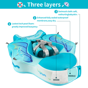ห่วงยางว่ายน้ำเด็ก Swimbobo Air <span class=keywords><strong>Free</strong></span> Swim <span class=keywords><strong>Float</strong></span> พร้อมหลังคา ป้องกันแสงแดด ผลิตจากโฟมที่เป็นมิตรต่อสิ่งแวดล้อม ทนทาน ไม่ต้องเติมลม ใช้สำหรับว่ายน้ำในสระ - Product Image 5