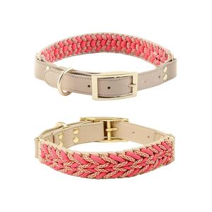 <span class=keywords><strong>Collier</strong></span> de chien PARACORD tissé à la main chaîne nouvelle <span class=keywords><strong>laisse</strong></span> de <span class=keywords><strong>collier</strong></span> pour animaux de compagnie pour chiens de taille moyenne <span class=keywords><strong>collier</strong></span> de <span class=keywords><strong>laisse</strong></span> de marche en Nylon à motif solide - Product Image 2