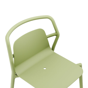 Silla moderna de PP para interiores y exteriores para comedor, sala de estar, cocina, Hotel, Villa, instalaciones de ocio - Product Image 2