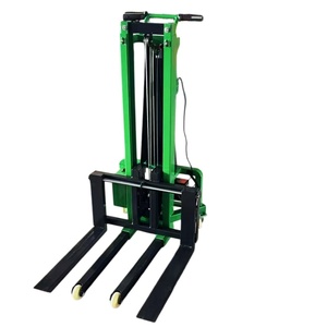 Chariot élévateur électrique OEM télécommandé, batterie au plomb-acide, pneus non-marquants, utilisable par temps pluvieux, capacité de charge 300 kg, levage 1,6 m - Product Image 1