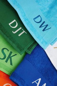 ผ้าขนหนูคอตตอนล้างหน้า100% สุดหรูผ้าขนหนูสี35x75ซม. ลายปักโลโก้สำหรับโรงแรมโรงแรมโรงแรมโรงแรมโมเต็ลขายส่ง - Product Image 5