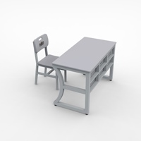 Ensemble de table et chaises en bois de haute qualité pour université, collège et école aux Philippines – Table et chaise modernes pour enseignant
