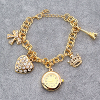 Jam Tangan Wanita NYY Oval Retro Vintage Alloy dengan Tali Elegan, Jam Quartz untuk Pelajar Wanita