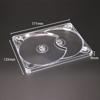 WEISHENG Vente en gros de plateaux de remplacement pour DVD, CD, Blu-ray, Digipak, format A5, transparents, simples et doubles