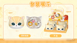 Lot de 12 boîtes en gros – Série <span class=keywords><strong>Anime</strong></span> Funism Mofusand Lucky Cat – Mini boîtes mystères à collectionner pour jouets, cadeaux, poupées et figurines mignonnes - Product Image 5