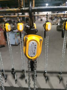 Alat Angkat Rantai Tuas <span class=keywords><strong>Mini</strong></span> Portable Tipe Hsh 0.25t 0.5t dari Paduan Aluminium - Product Image 3
