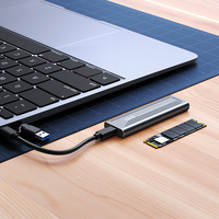 Dual M.2 NVME/SATA per digitare C 3.2 SSD custodia esterna custodia custodia hard disk box HD1600