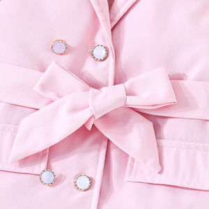 Ensemble de vêtements décontractés en laine pour filles, veste sans manches, pantalon avec un chapeau, ensemble respirant et tendance - Product Image 4