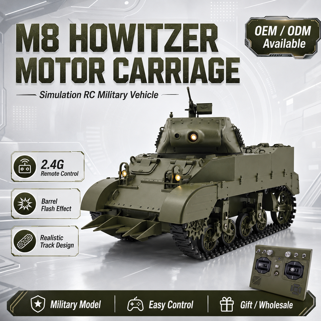 Henglong G2079 1:16 Scale Tiger I Style RC Battle Tank with Infrared Battle System Smoke Sound and Metal Gearbox