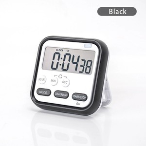 Minuteur <span class=keywords><strong>de</strong></span> cuisine silencieux en plastique avec affichage LED, écologique, design courant, outil <span class=keywords><strong>de</strong></span> <span class=keywords><strong>gestion</strong></span> <span class=keywords><strong>du</strong></span> <span class=keywords><strong>temps</strong></span> pour étudiants et préparation aux examens universitaires - Product Image 2