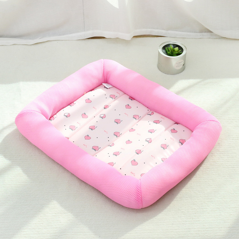 Tapis rafraîchissant sandwich - rose pêche