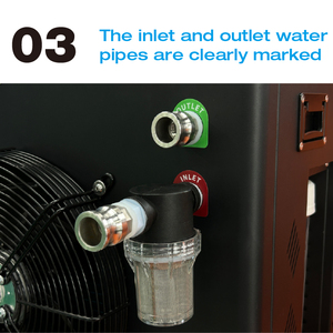 Enfriador de Agua Portátil Addotron de 0.5HP con Filtro para Spa en Casa y Mejora del Bienestar - Product Image 4